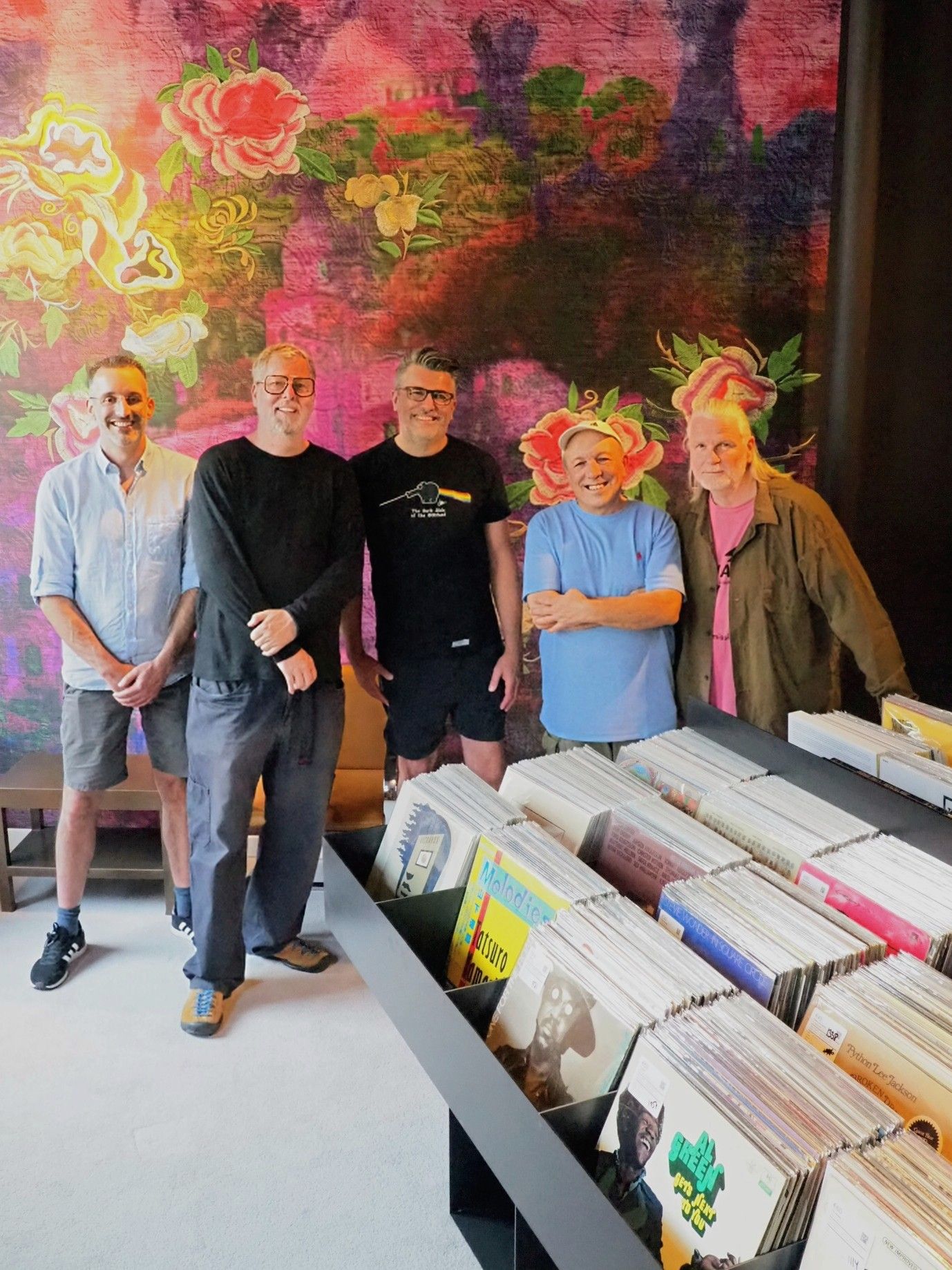 Schallplatten und Musik im Laden